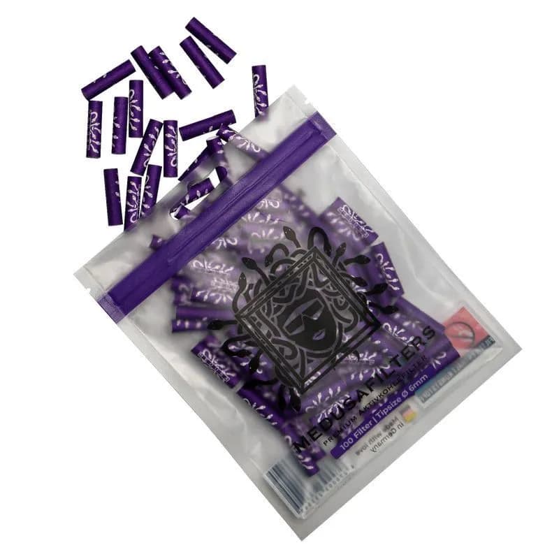 Boquillas de Carbón Activado Violeta (Medusafilters)