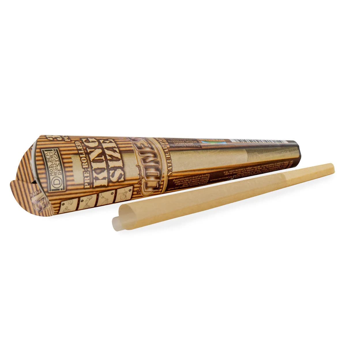 Conos Natural King Size (3 uds.)