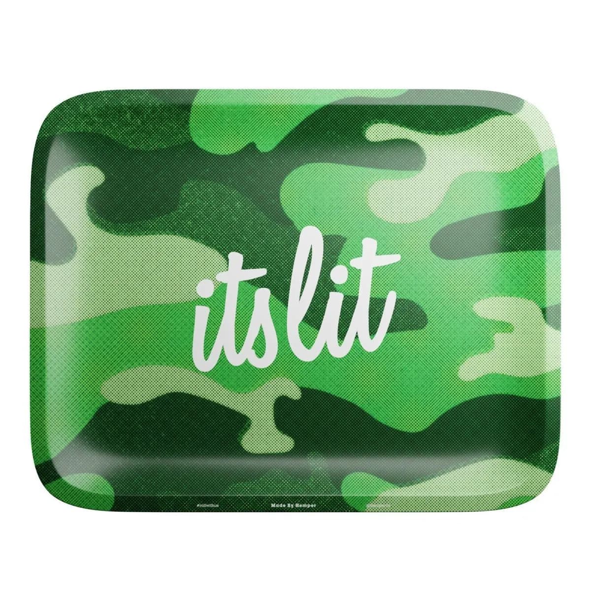 Bandeja de liar It's Lit! camuflaje verde claro