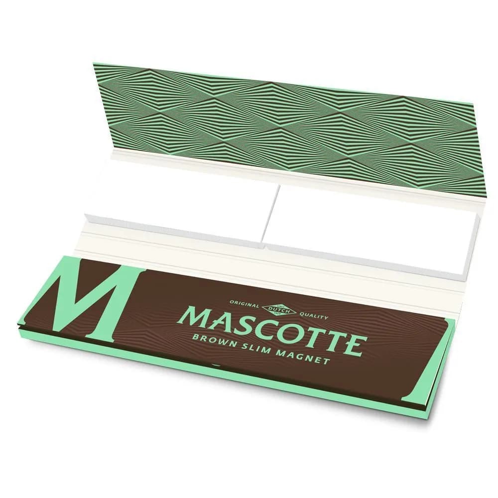 Papel de liar Mascotte Brown Slim Size + boquillas desprendibles
