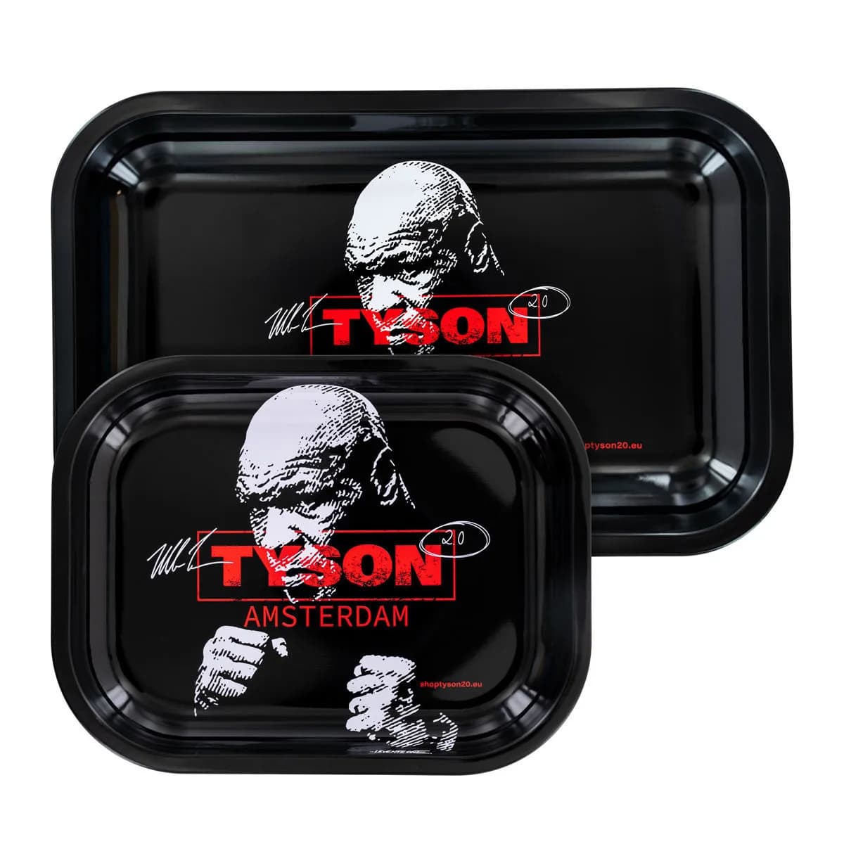 Bandeja de liar metálica negra "Boxing Mike" Tyson 2.0