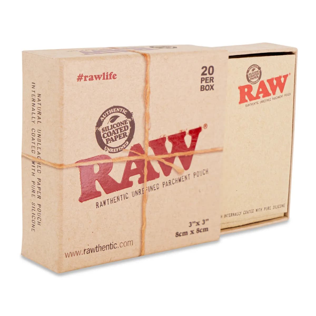 Bolsa de papel pergamino con recubrimiento de silicona RAW