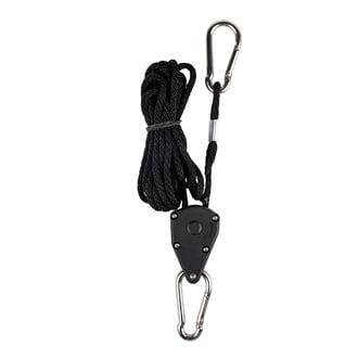 Colgadores de cuerda con trinquete 2,5 m (pack de 2) (Zamnesia)