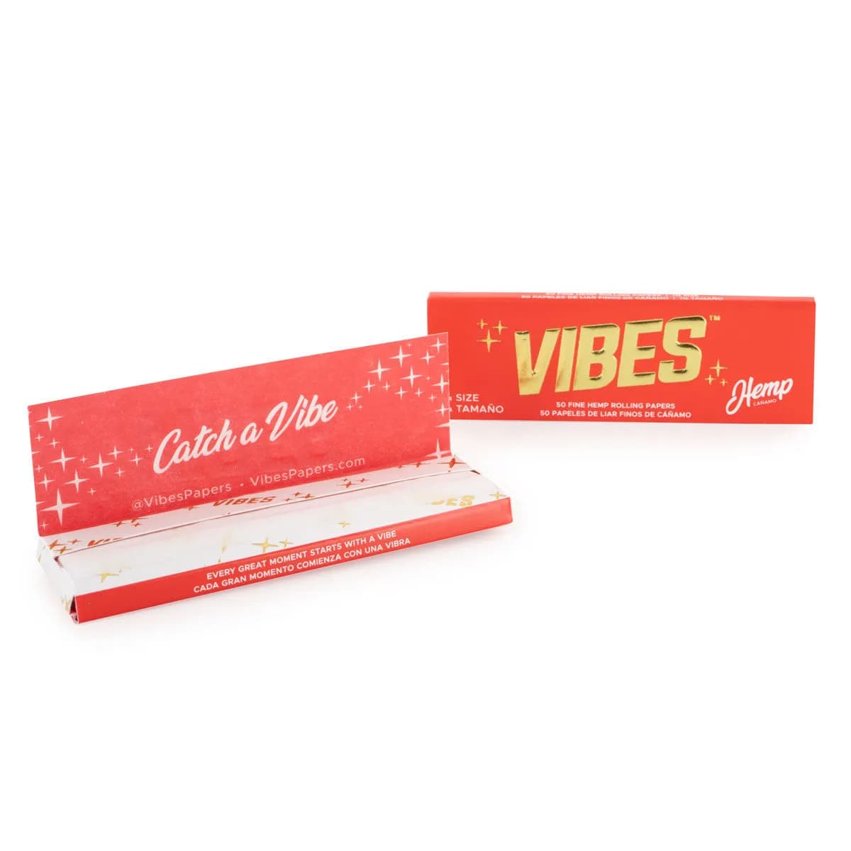 Vibes Papel de Liar de Cáñamo 1¼