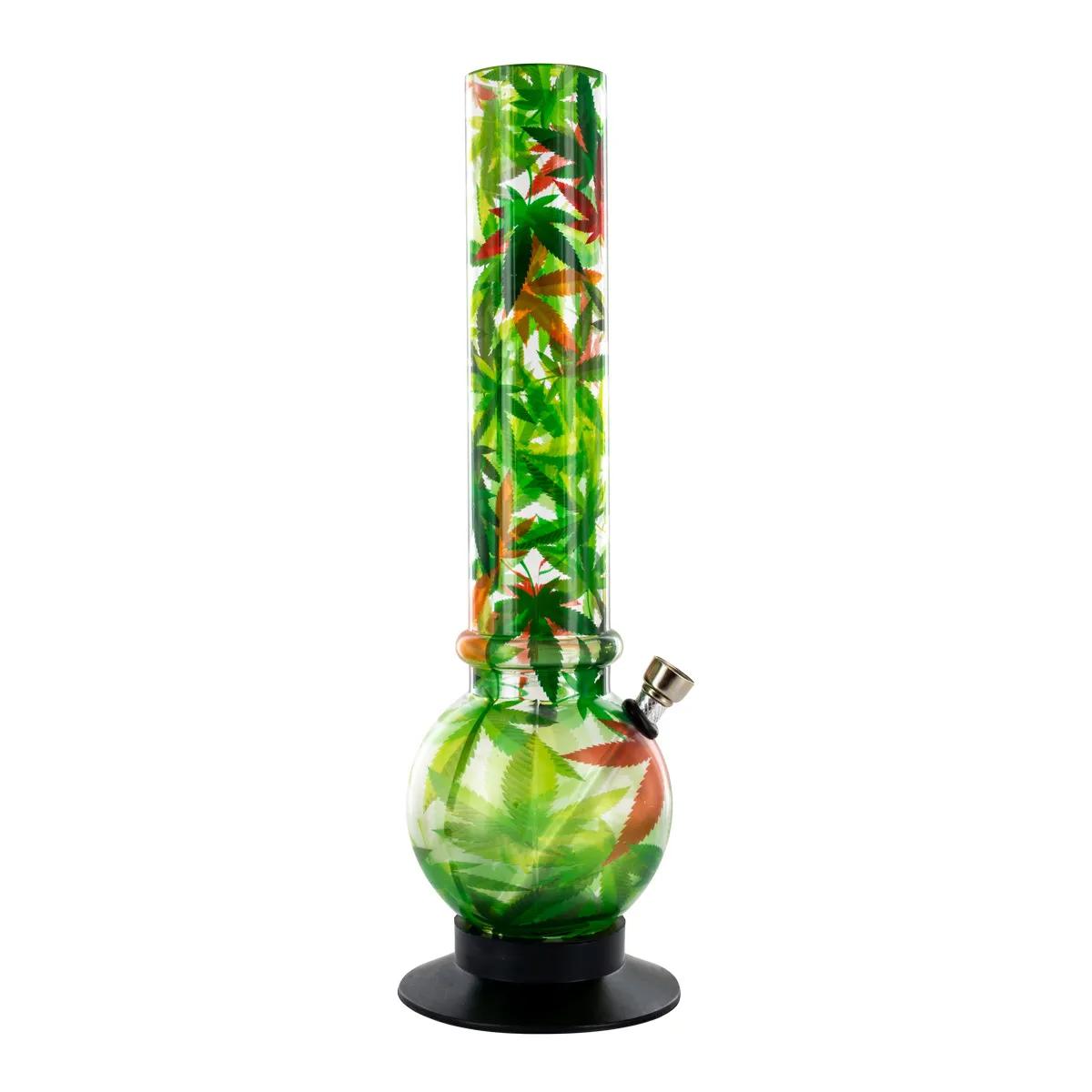 Bong de Acrílico Hojas