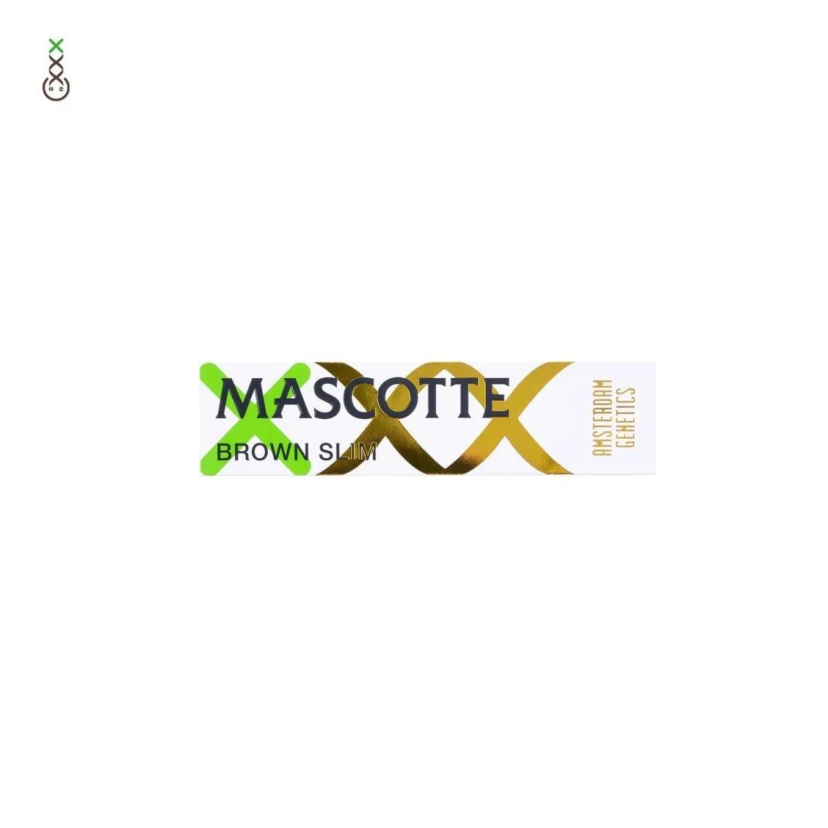 Papel de liar AG x Mascotte marrón slim