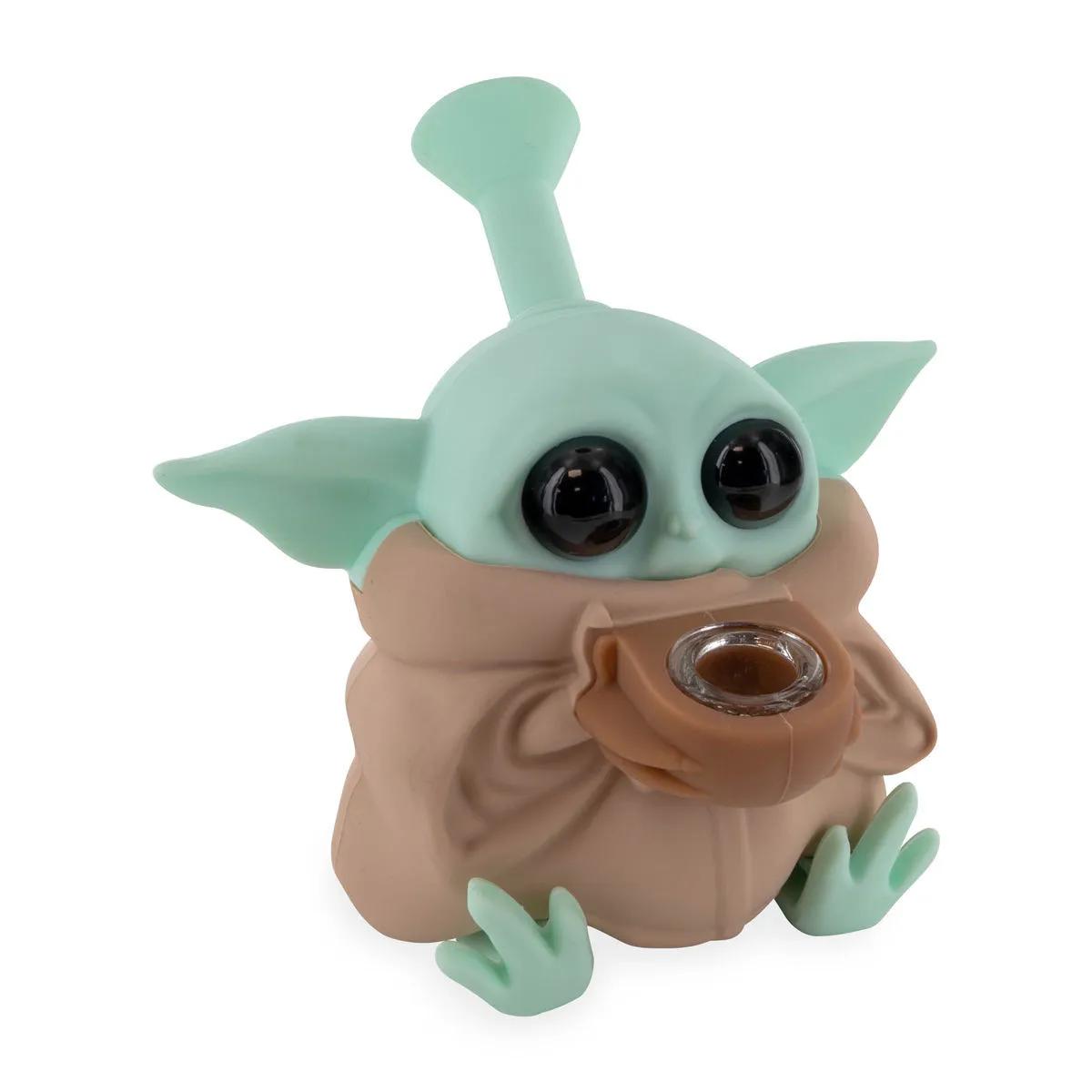 Bong de silicona Alien