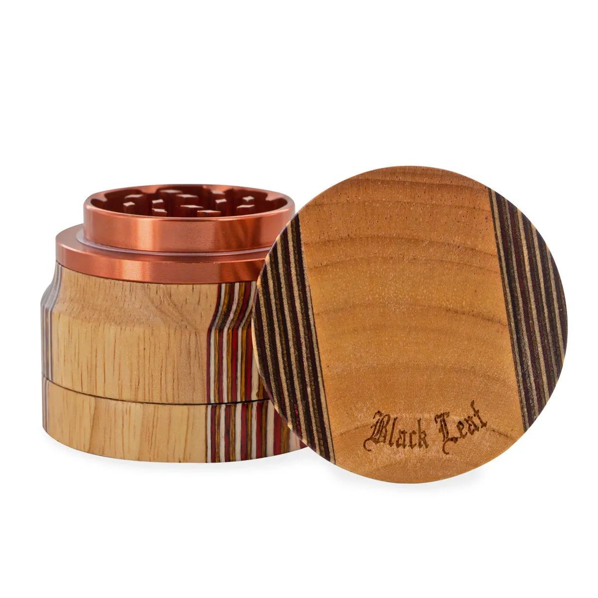 Grinder de aluminio y madera