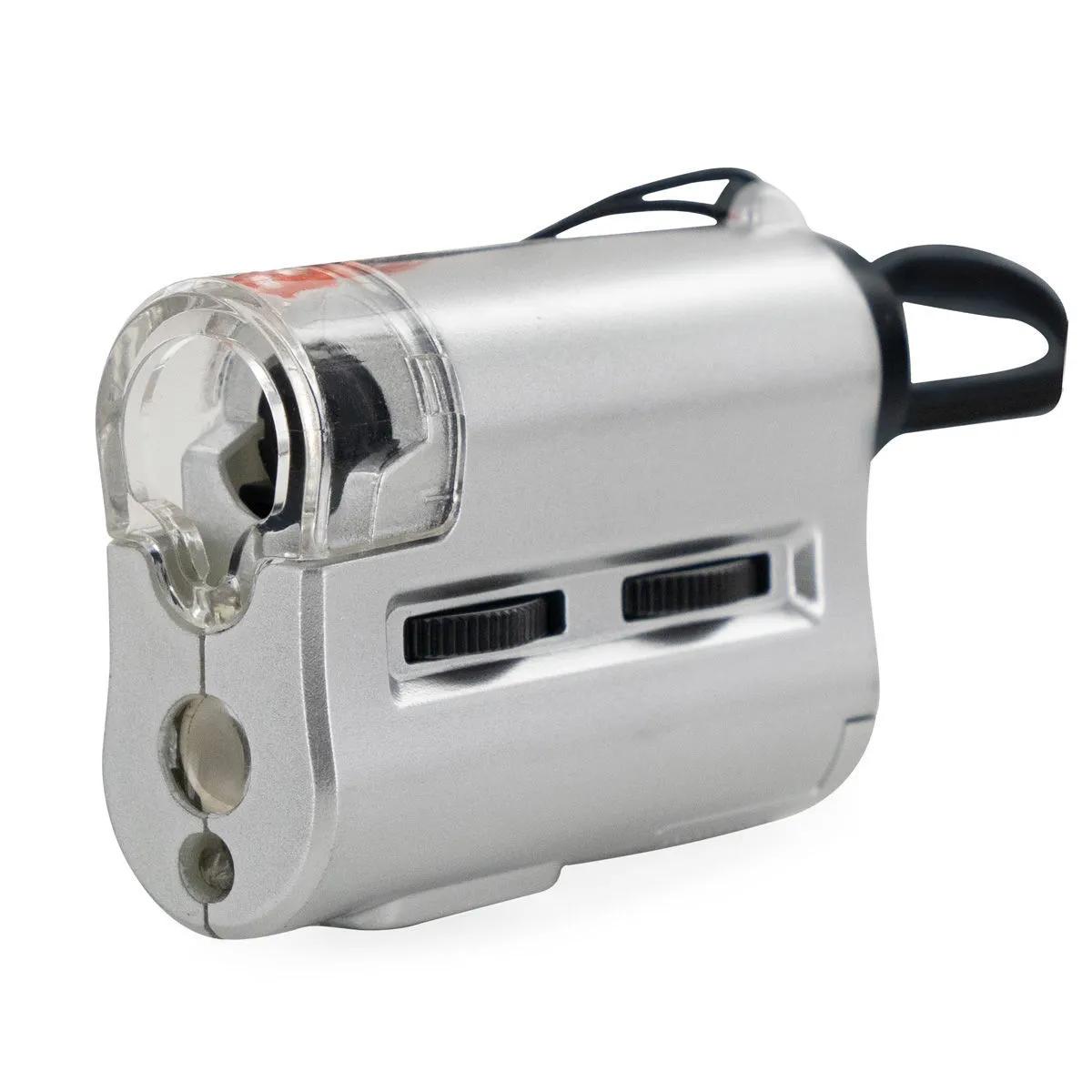 Bud-O-Scope Microscopio de bolsillo zoom 30X-60X