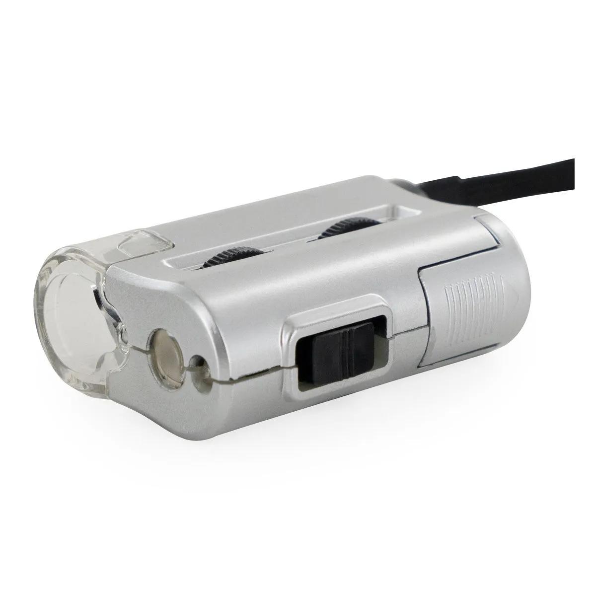 Bud-O-Scope Microscopio de bolsillo zoom 30X-60X