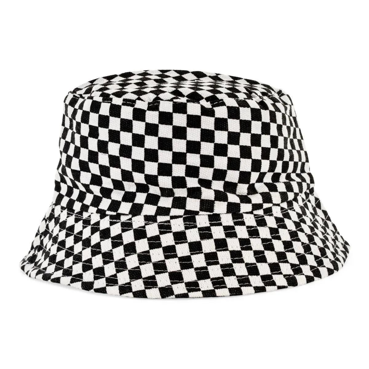 Sombrero bucket a cuadros