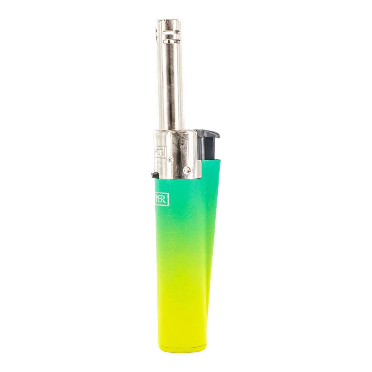 Mechero Clipper Minitube Metalic Gradient