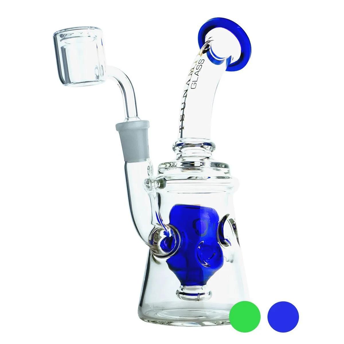 Rig para concentrados Shower Head Swiss 9'' (Tsunami Glass)