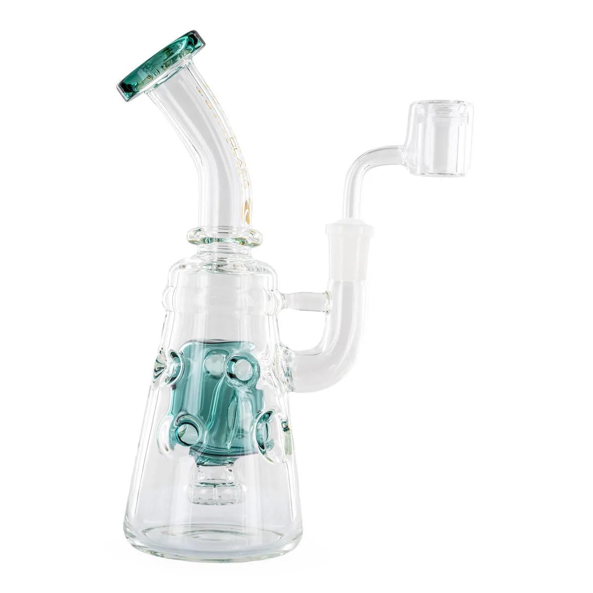 Rig para concentrados Shower Head Swiss 9'' (Tsunami Glass)