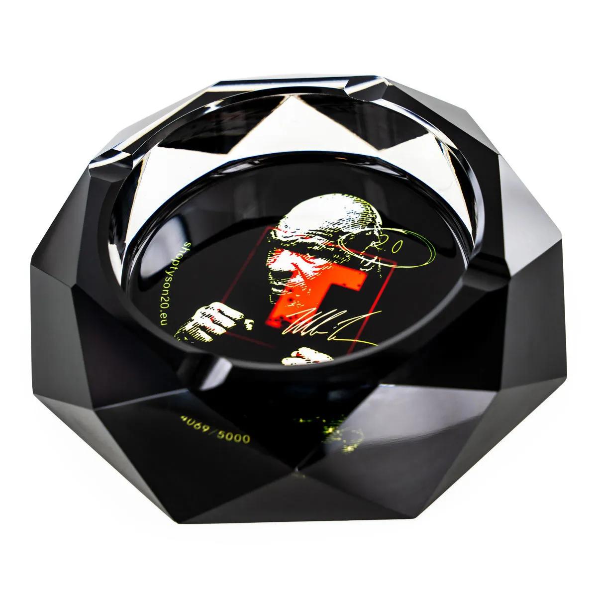 Cenicero Diamond Cut Negro Tyson 2.0