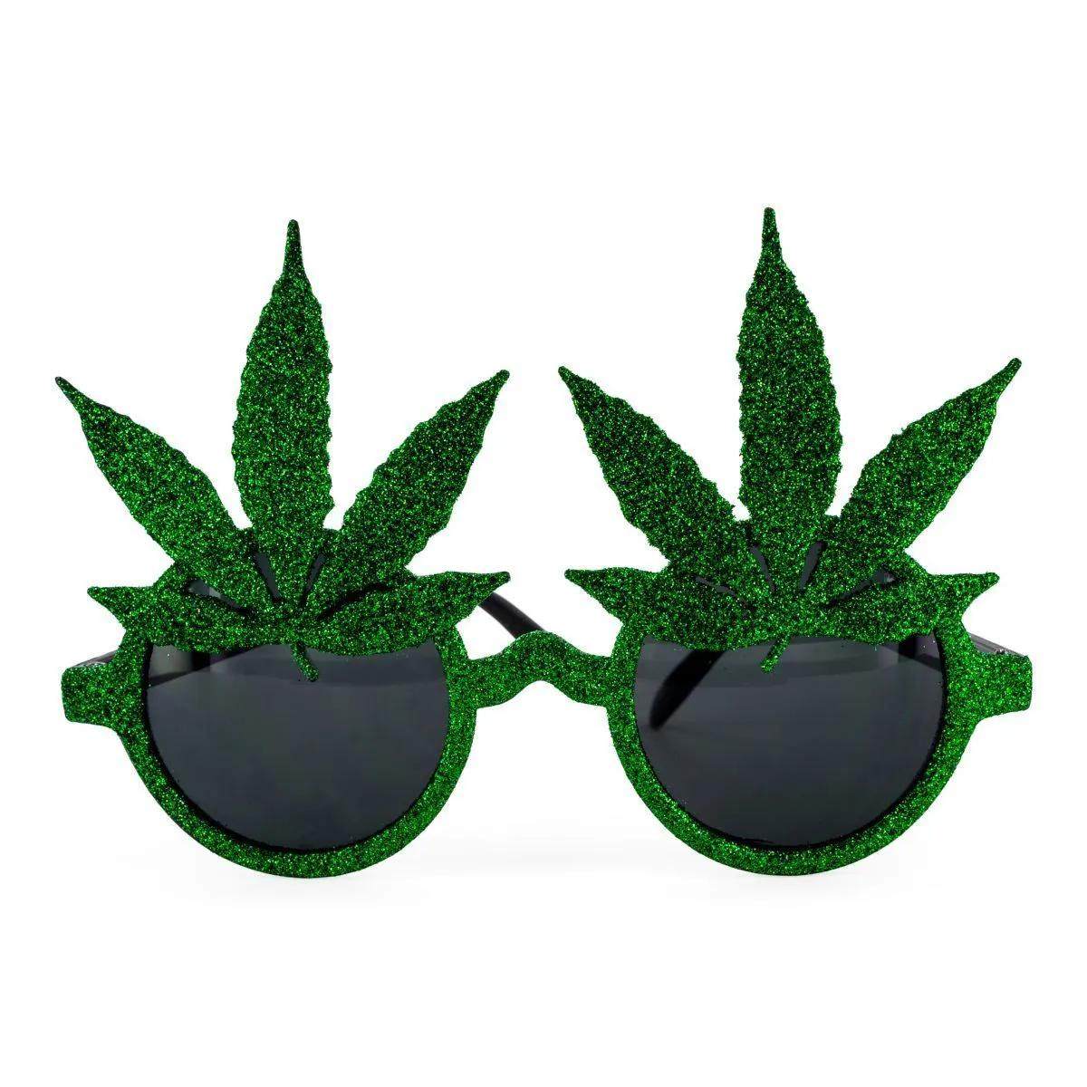 Gafas de sol hoja de marihuana