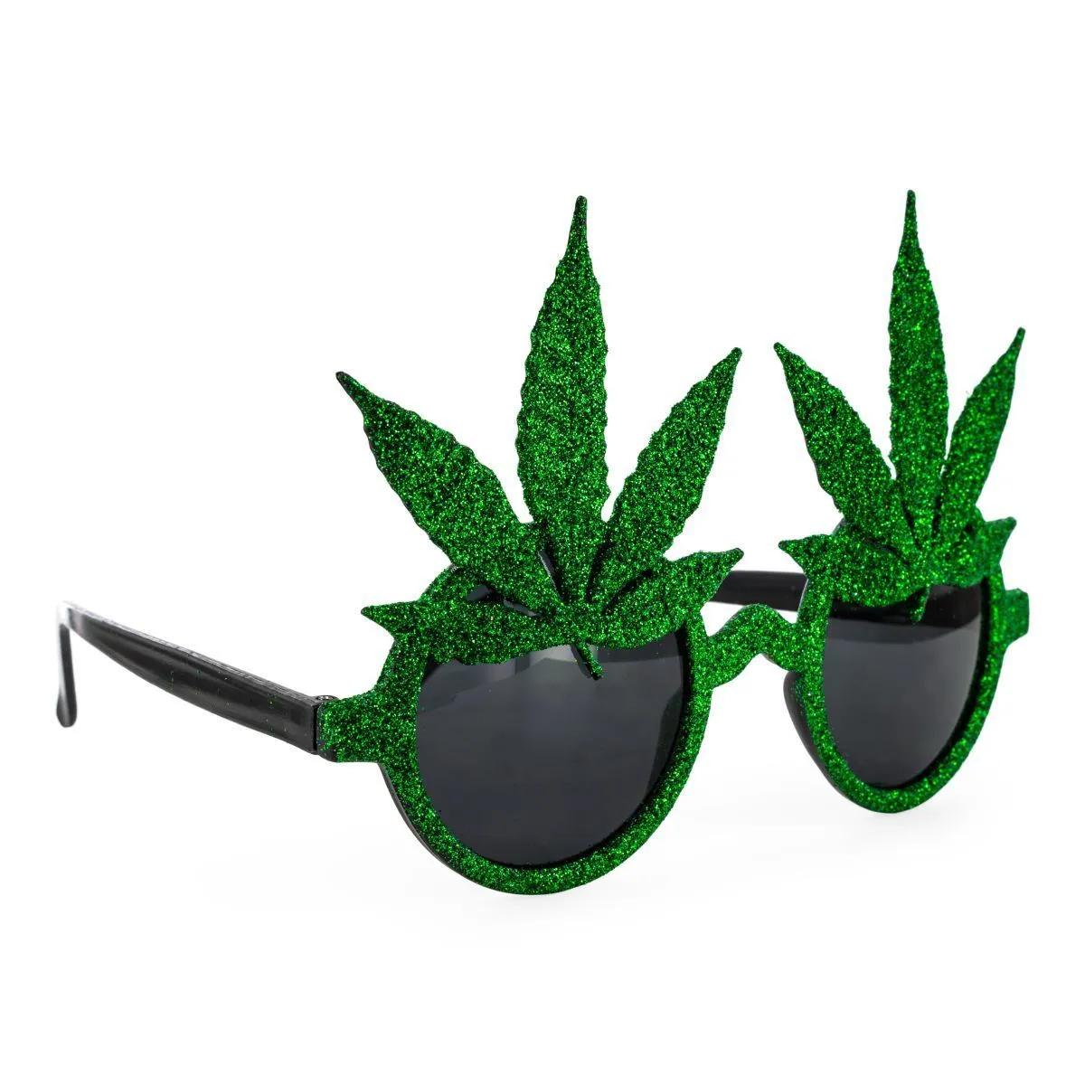 Gafas de sol hoja de marihuana