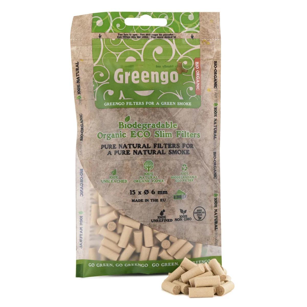 Filtros Slim Naturales Greengo