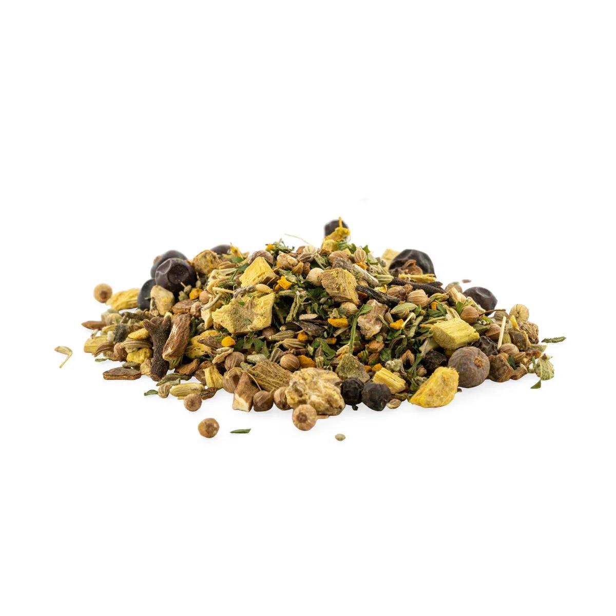 Té de hierbas detox