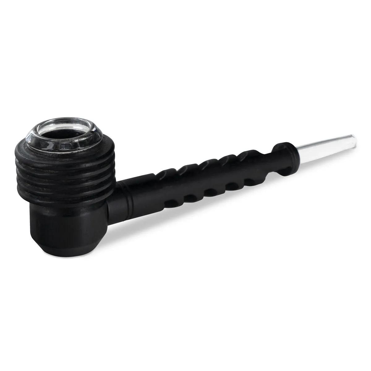 Pipa híbrida de vidrio y madera Mecha