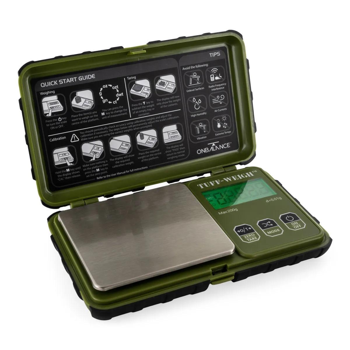 Báscula digital resistente a impactos Tuff-Weigh