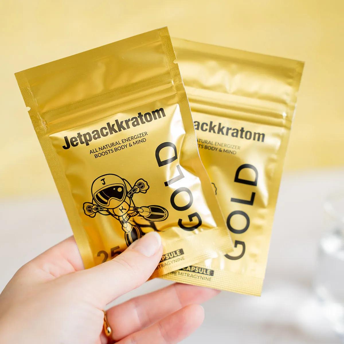 Jetpackkratom GOLD Extracto 80mg - Cápsulas