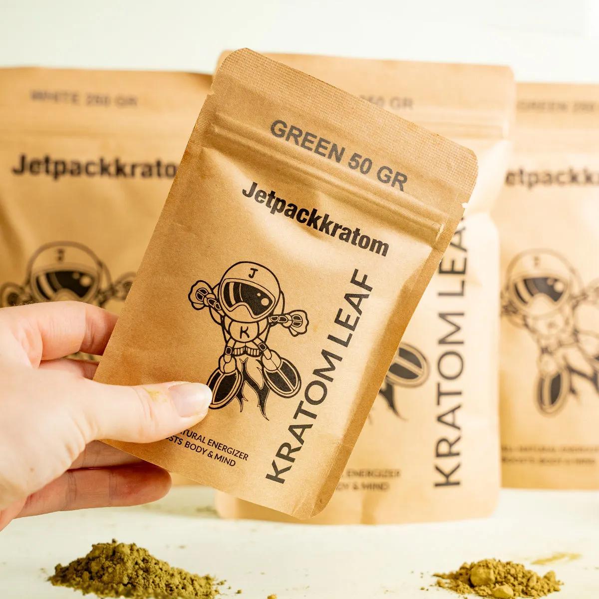 Jetpackkratom Kratom Verde en Polvo