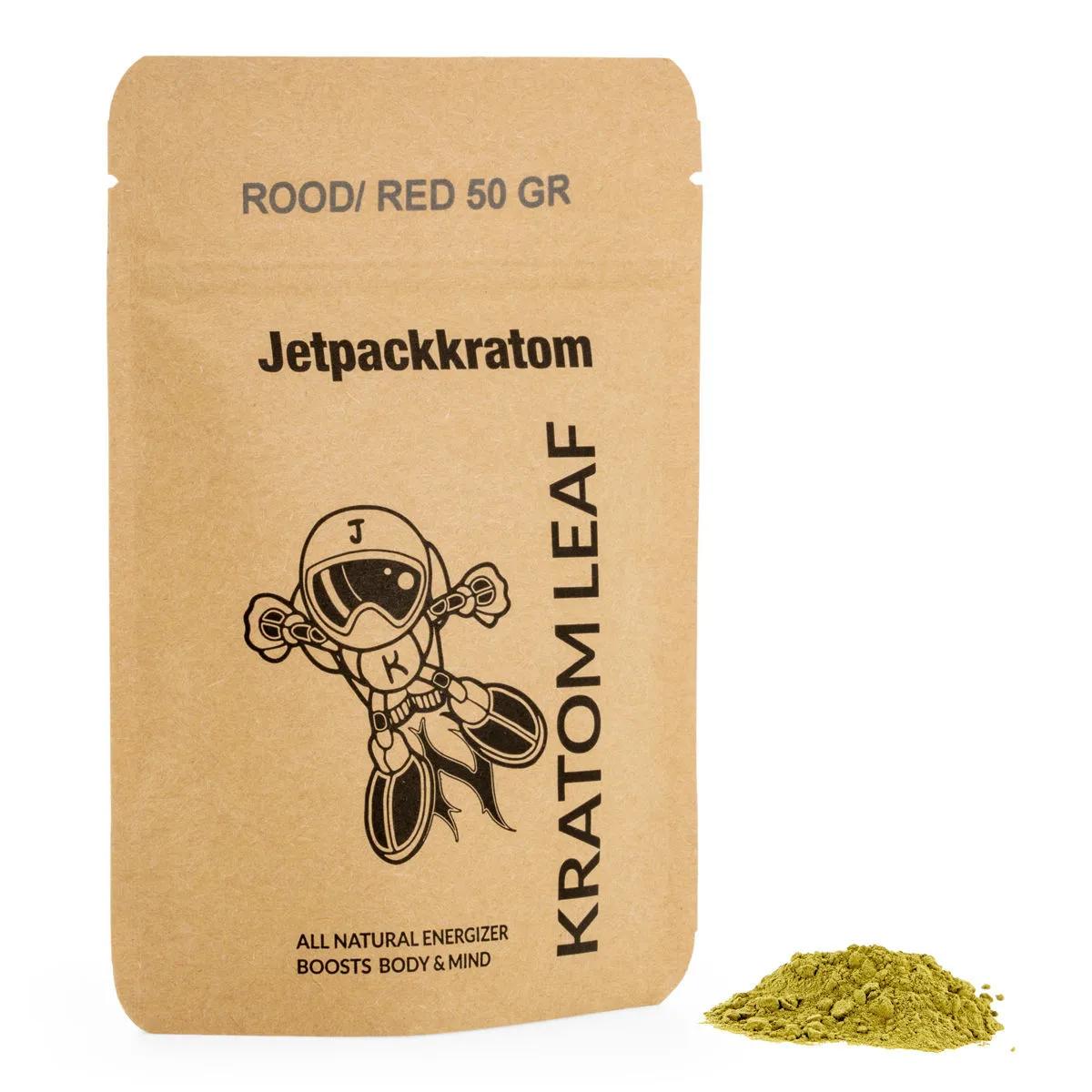 Jetpackkratom Kratom Rojo en Polvo