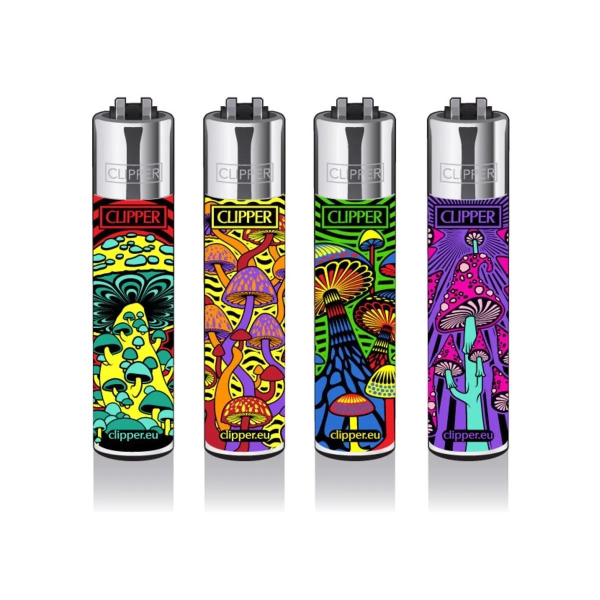 Mechero Clipper Classic Weed