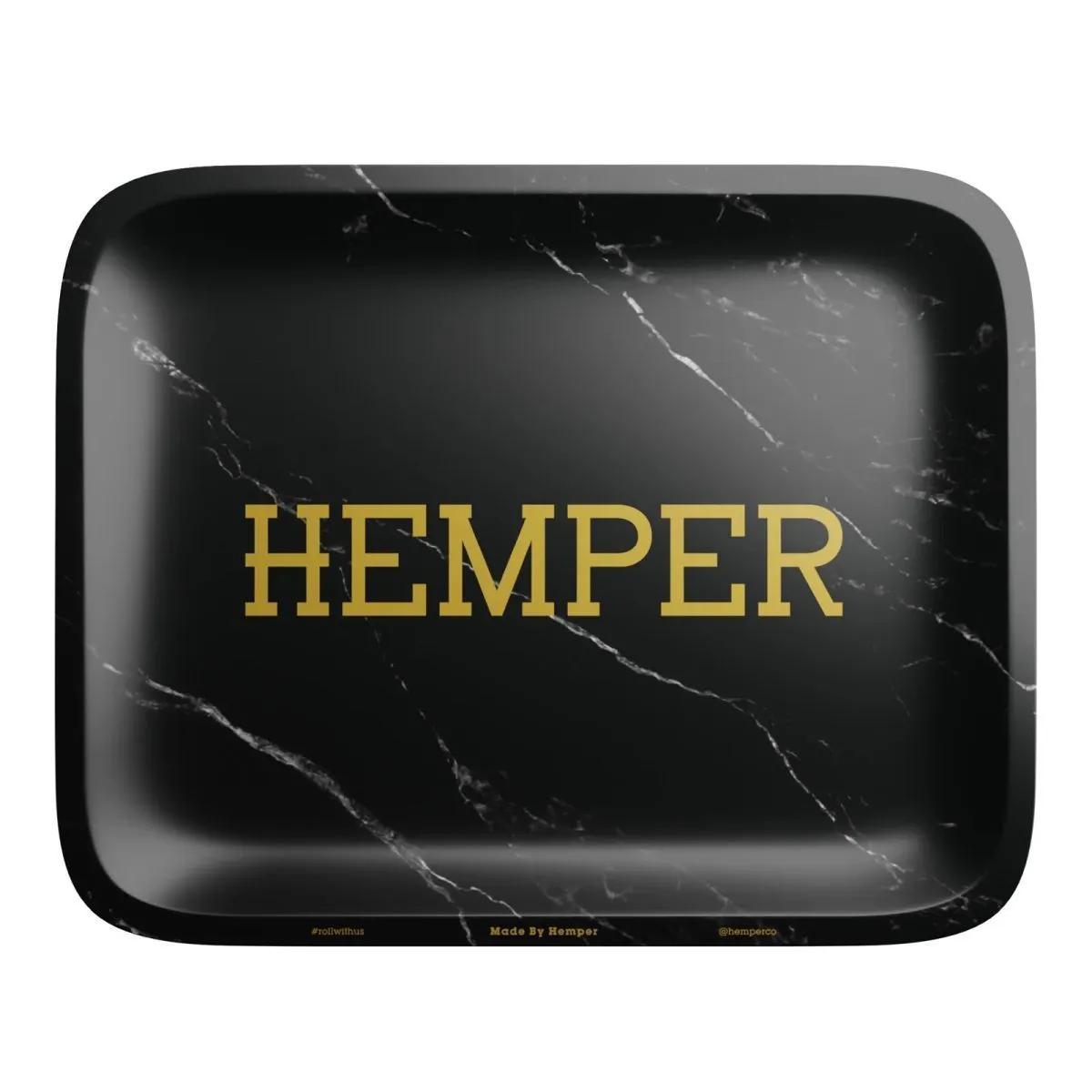 Bandeja de liar Hemper Luxe Black Marble