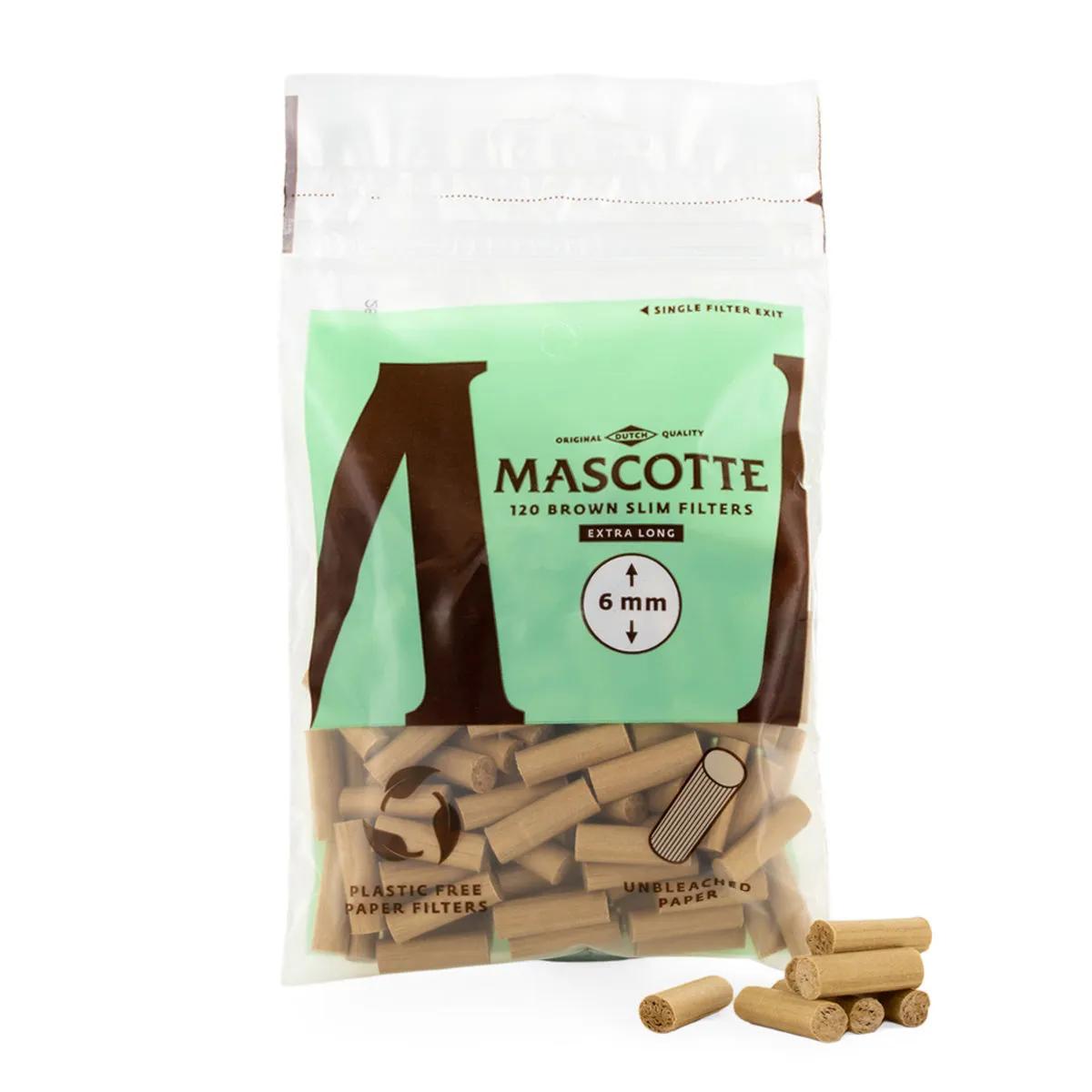 Mascotte Brown XL Slim filtros de papel