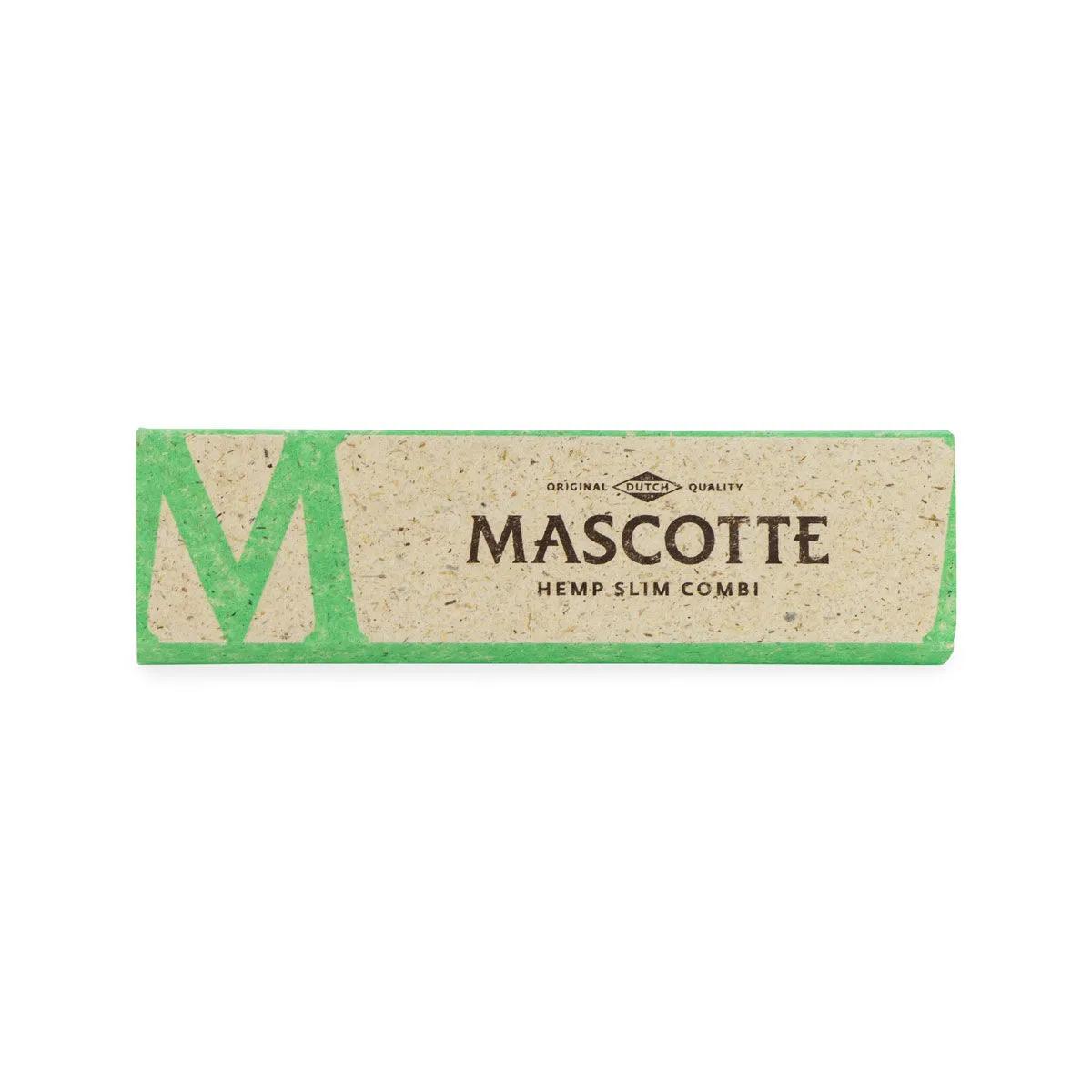 Mascotte Papel de Liar Slim de Cáñamo Combi + Boquillas