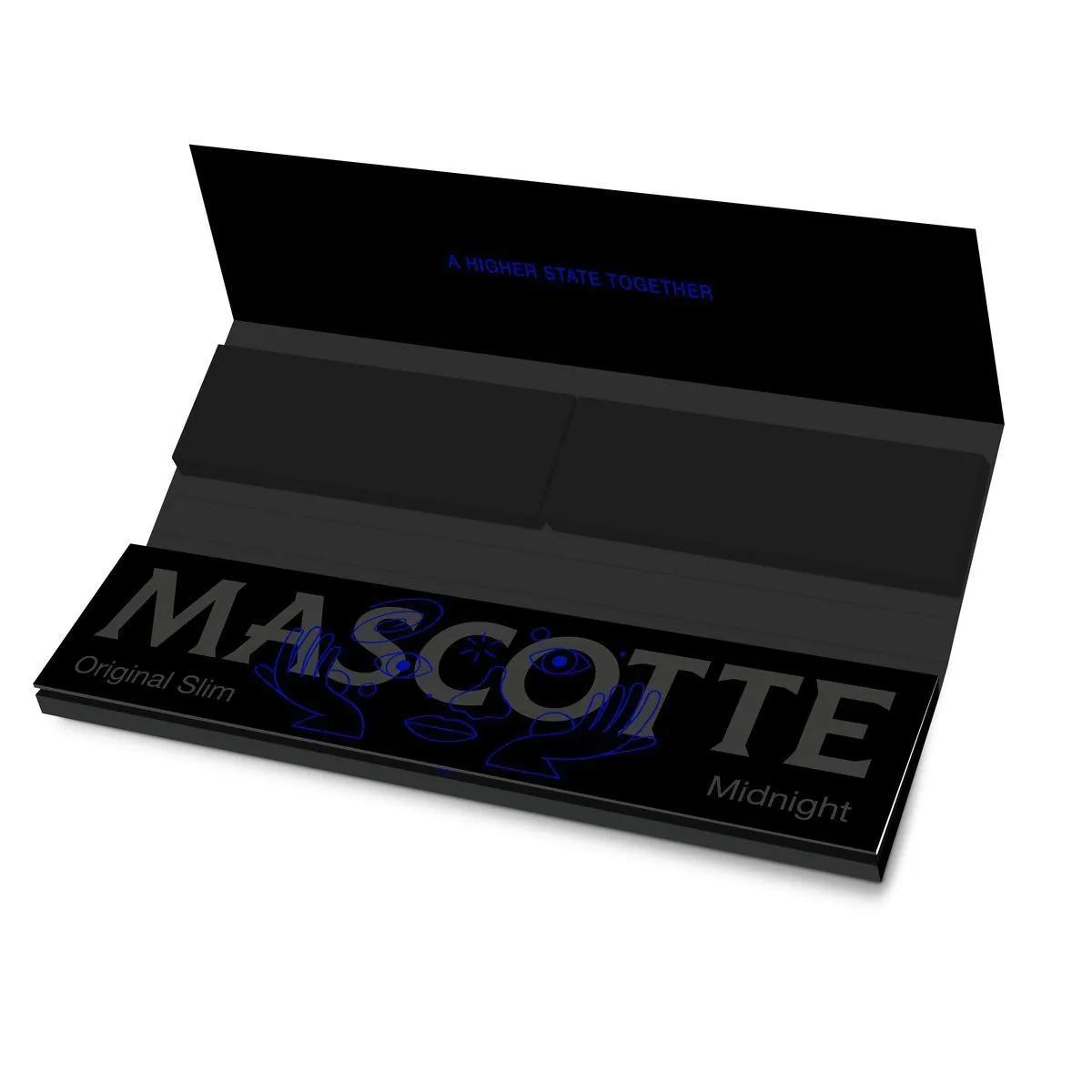 Mascotte Midnight Slim Combi - Papel de liar con filtros