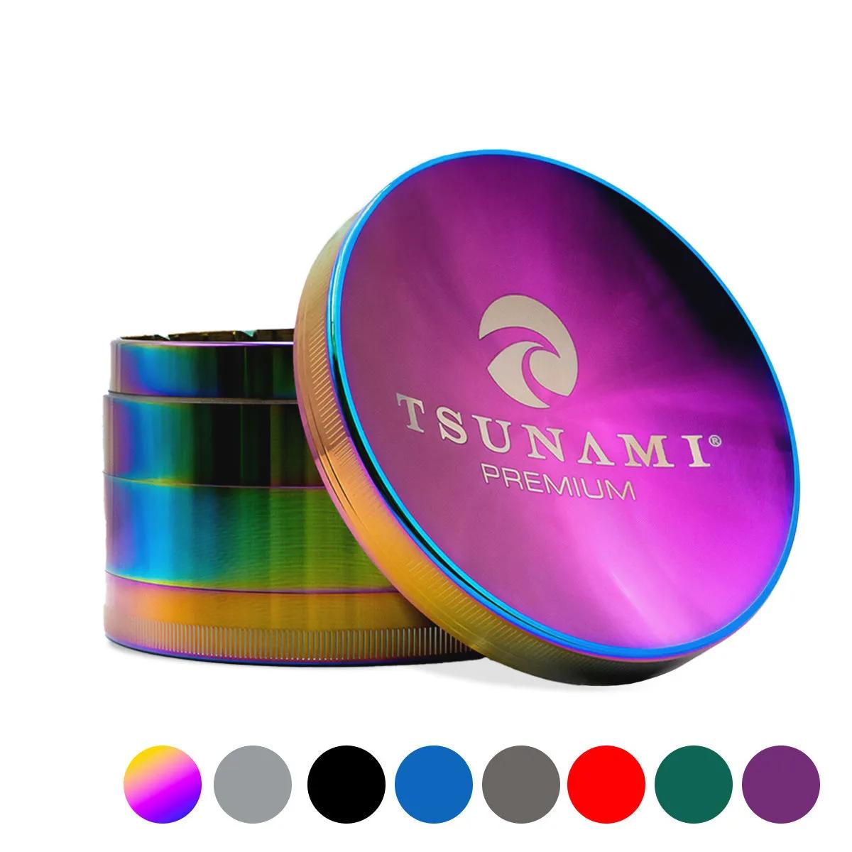 Grinder Metálico 100mm (Tsunami Glass)