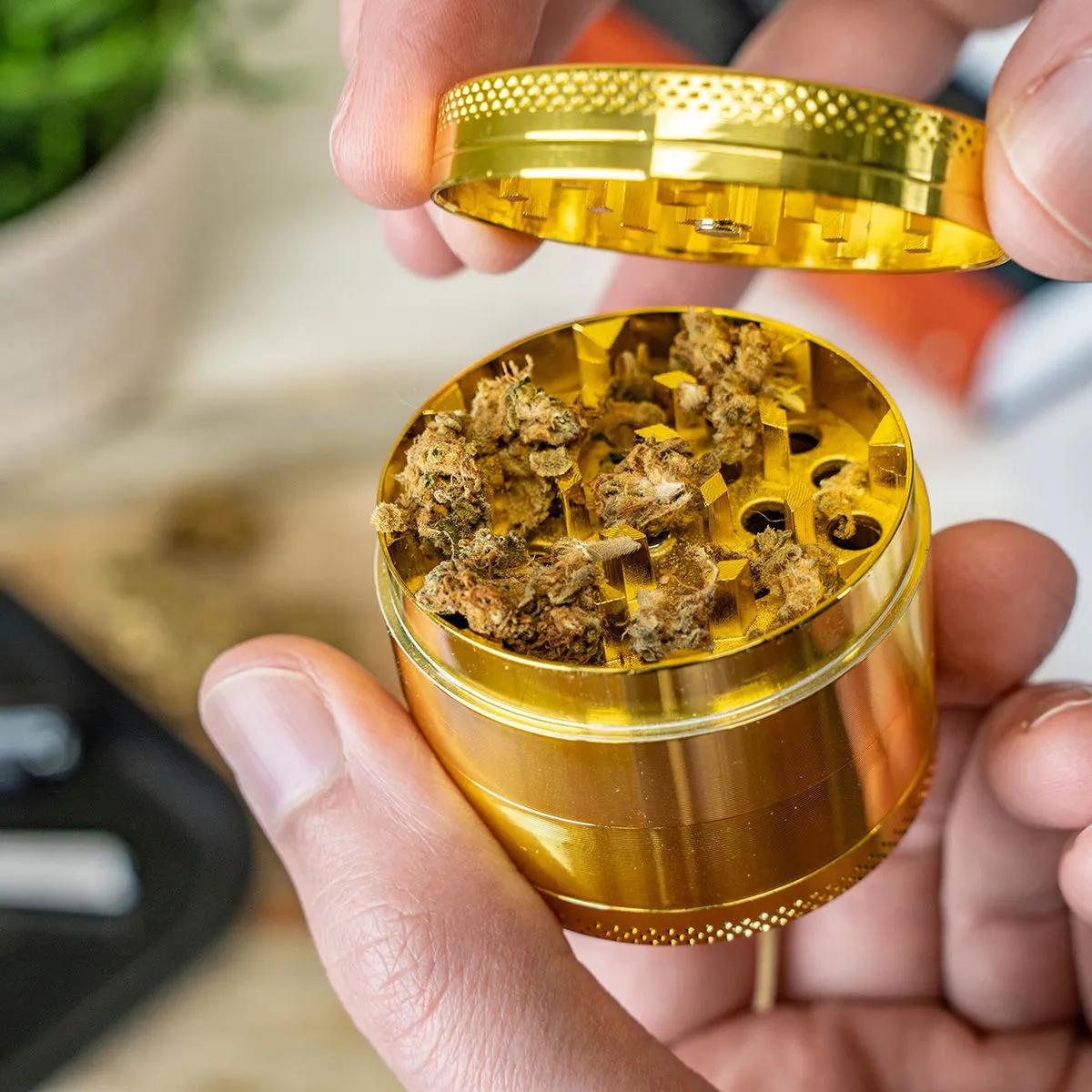 Grinder metálico 24K Gold