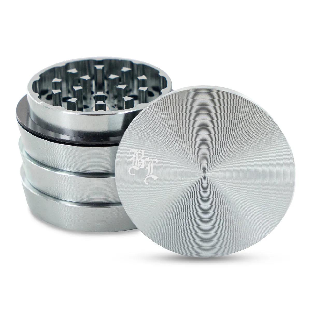 Grinder metálico Black Leaf Stacked