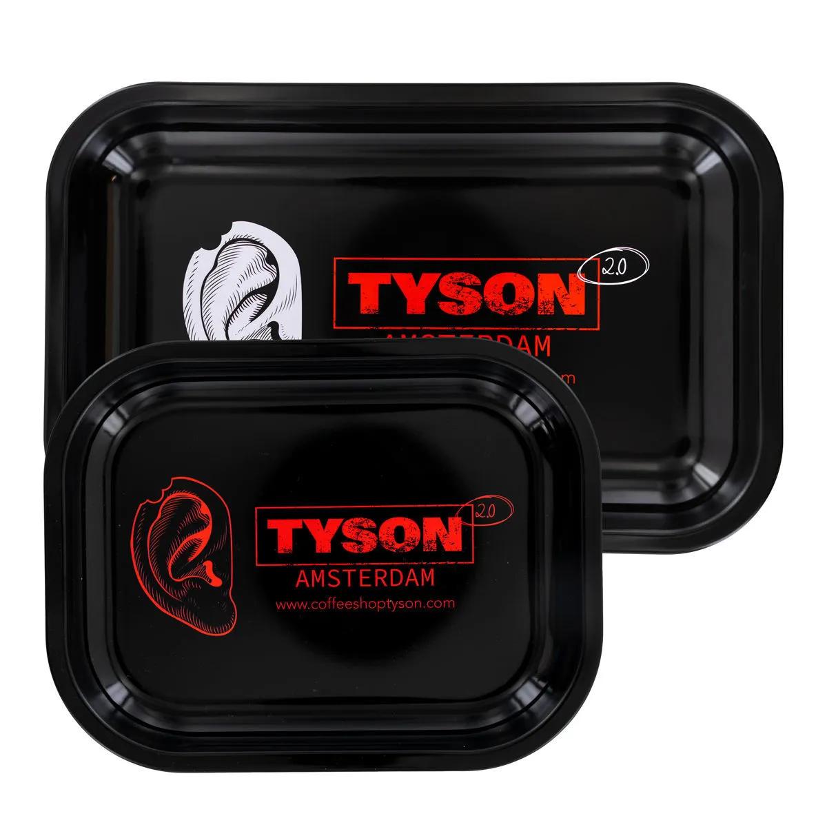Bandeja de liar metálica negra "Mike Bite" Tyson 2.0