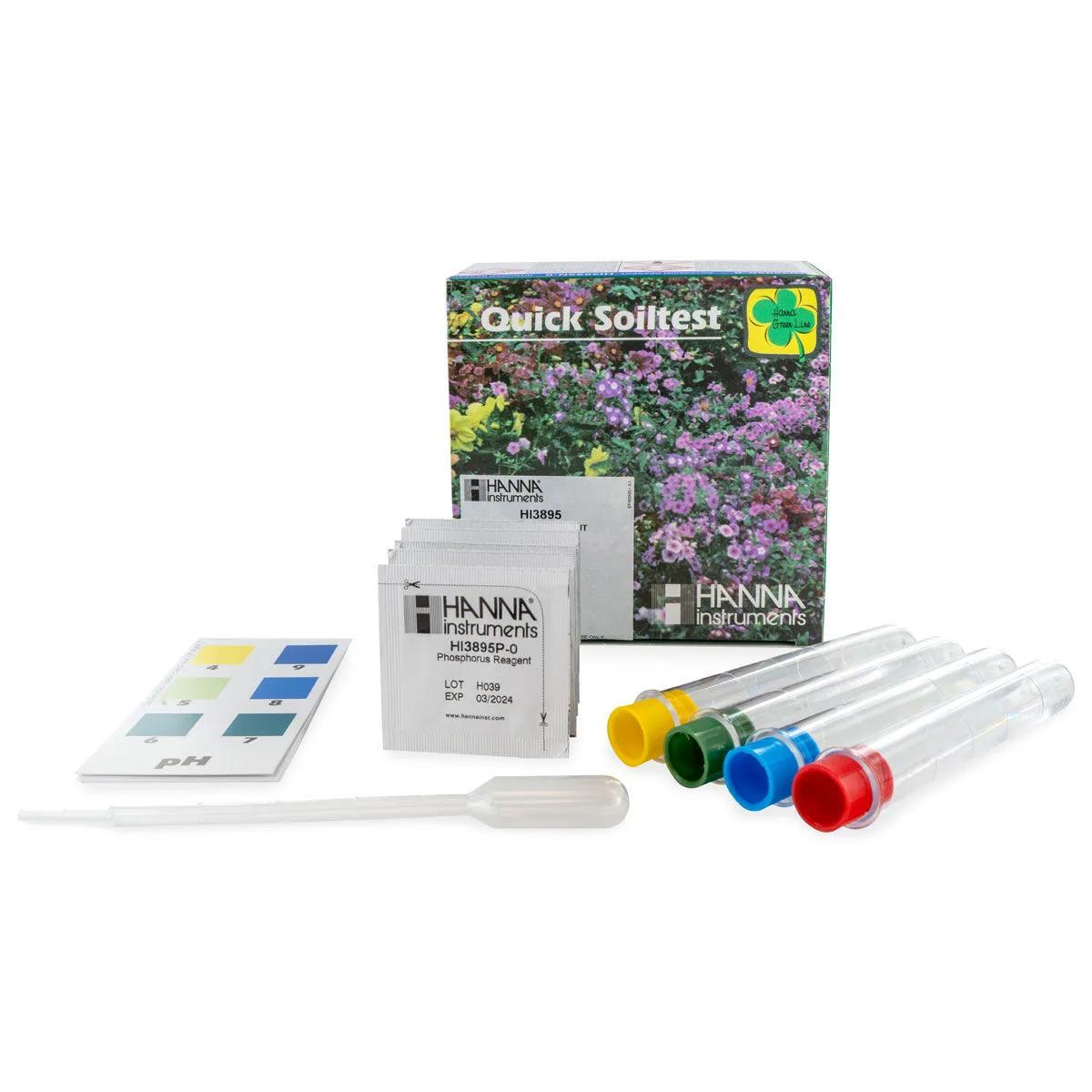 Kit de prueba de suelo pH y NPK