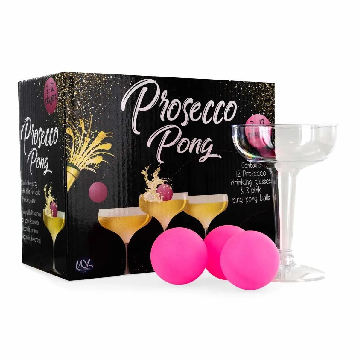 Juego para beber Prosecco Pong