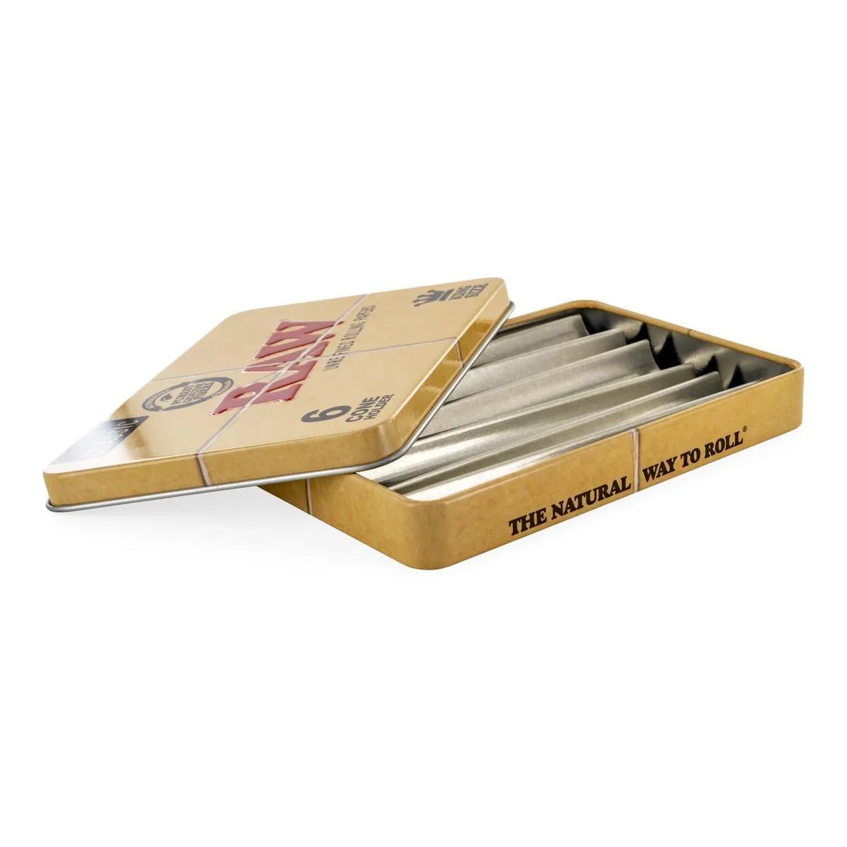 Caja metálica RAW para 6 conos