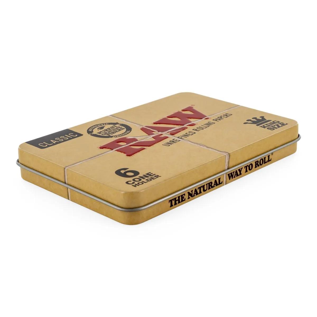 Caja metálica RAW para 6 conos