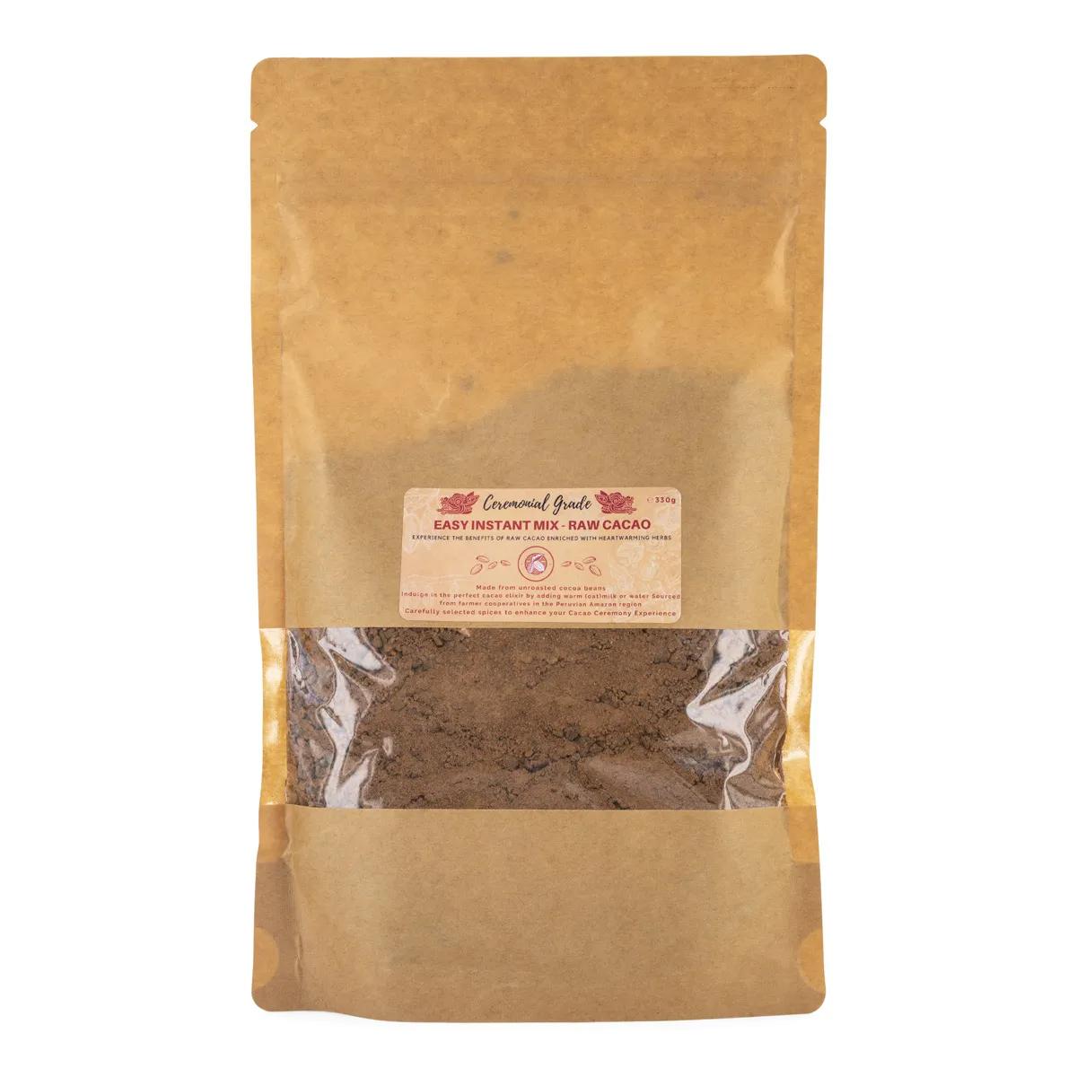 RAW Cacao en Polvo - Mezcla Instantánea
