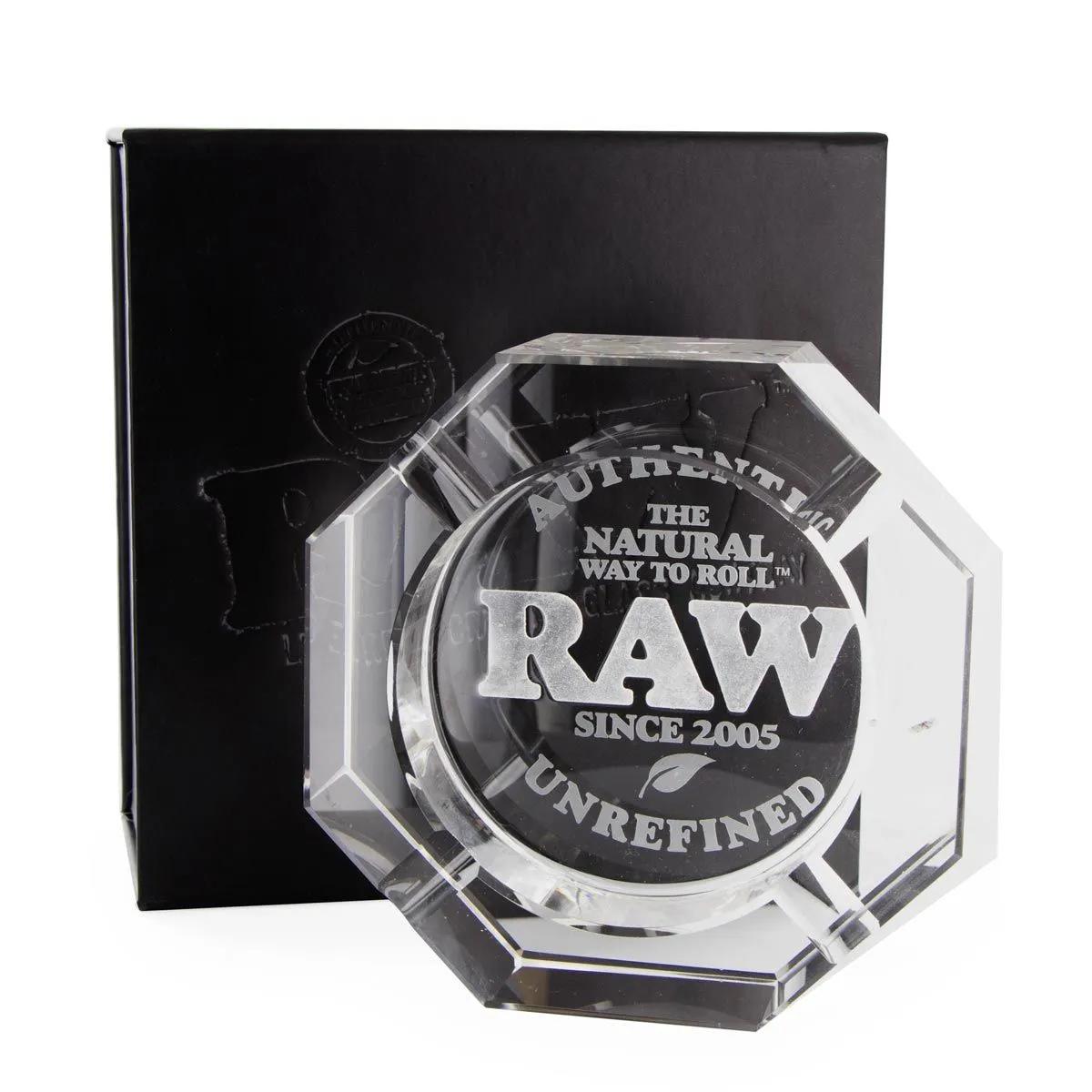 Cenicero de cristal RAW Crystal Glass