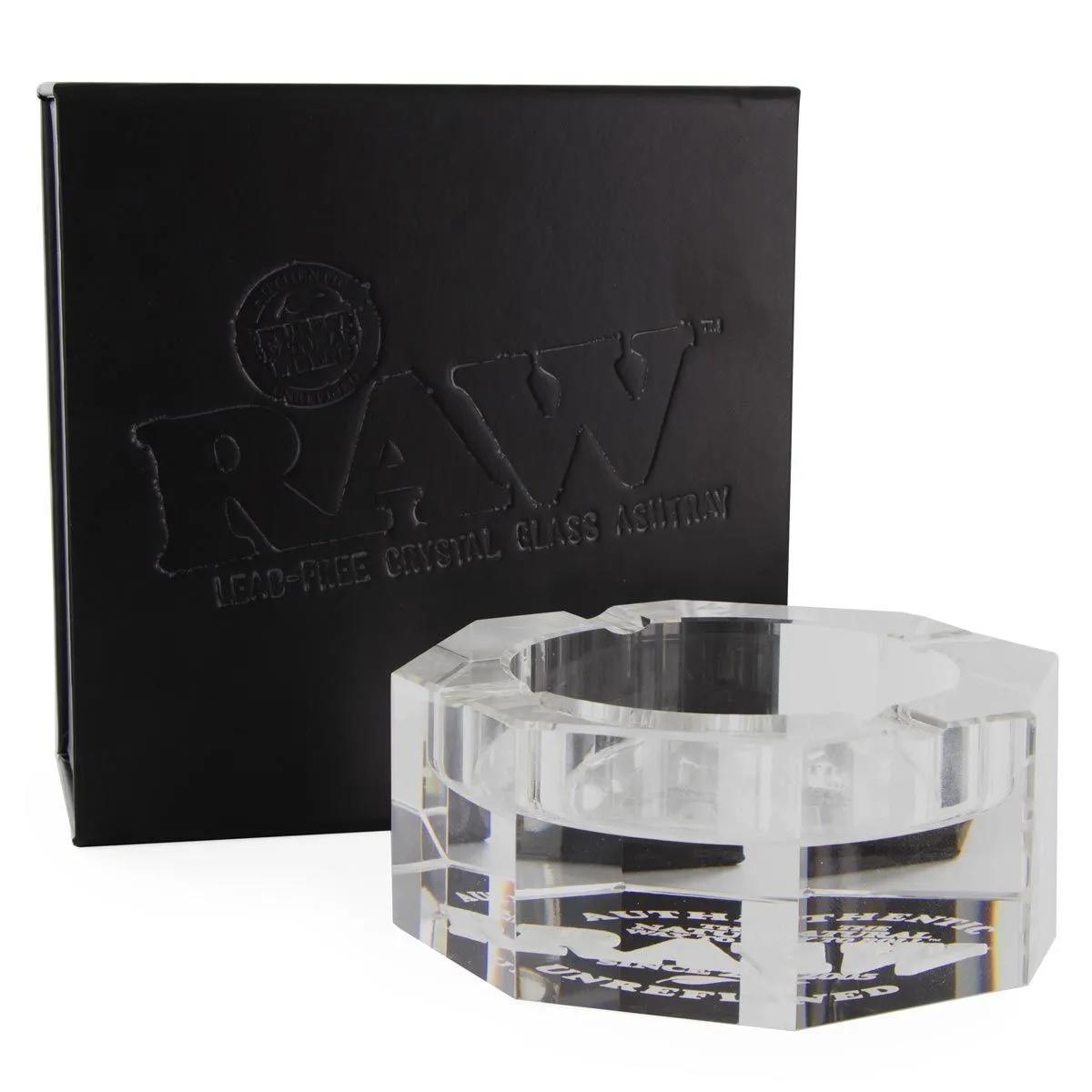 Cenicero de cristal RAW Crystal Glass