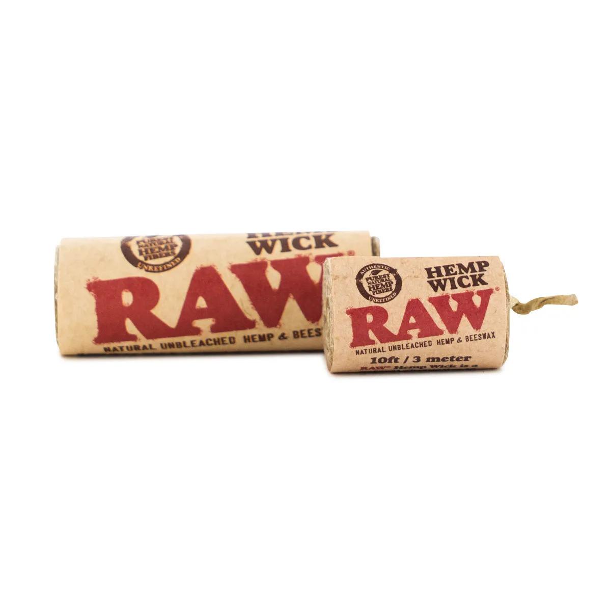 Mecha de cáñamo RAW