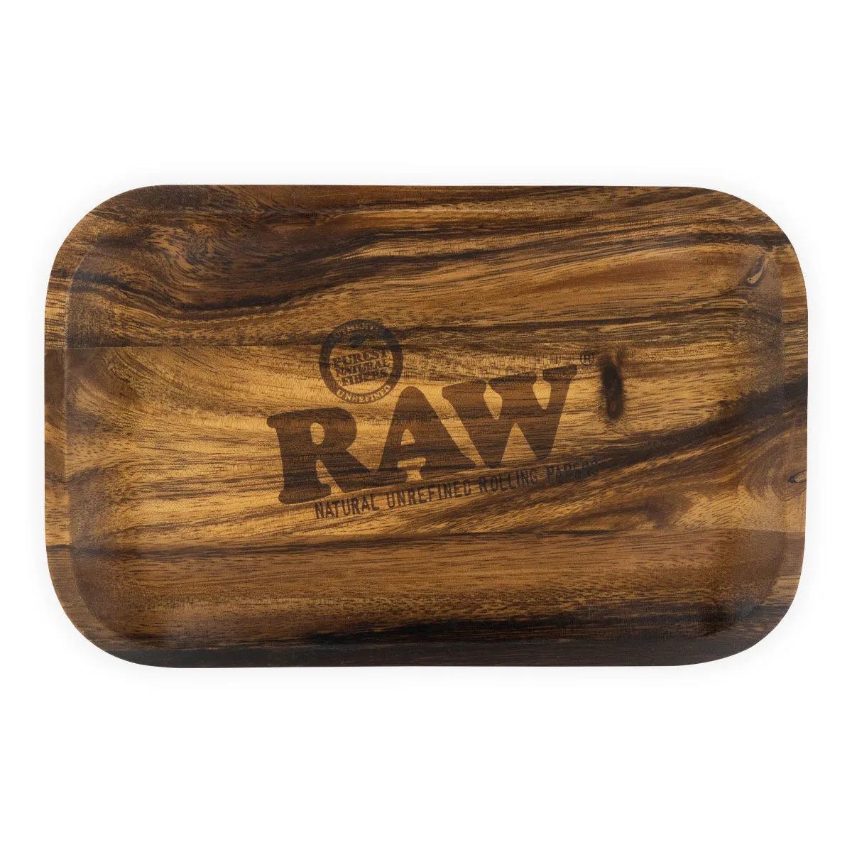 Bandeja de liar de madera RAW