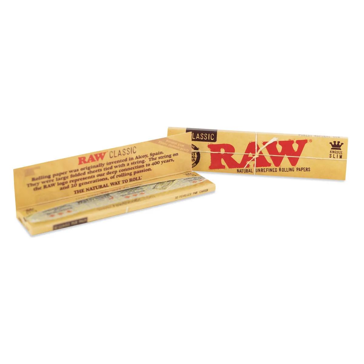 Papel de liar RAW King Size Slim