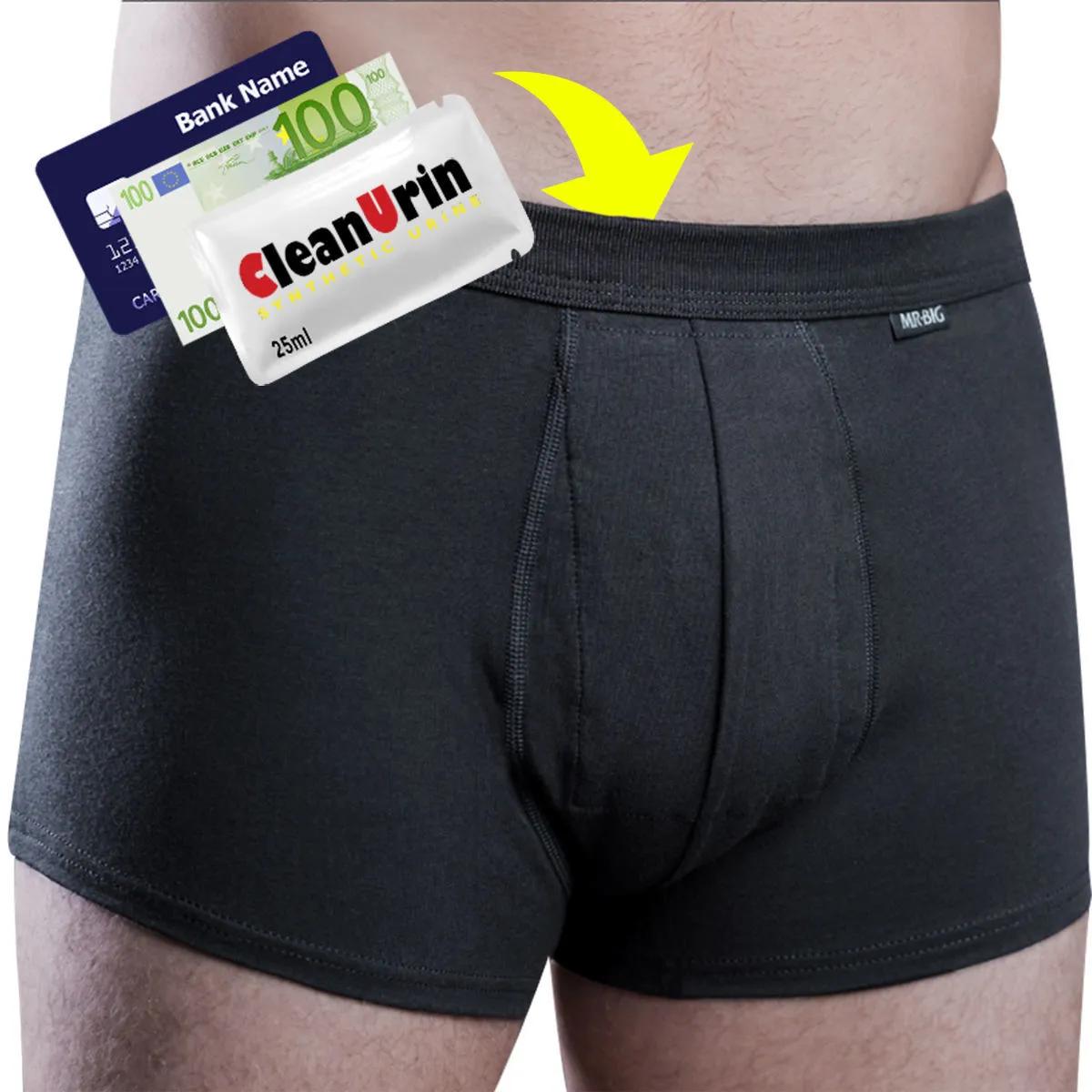 Calzoncillos con bolsillo secreto para hombre