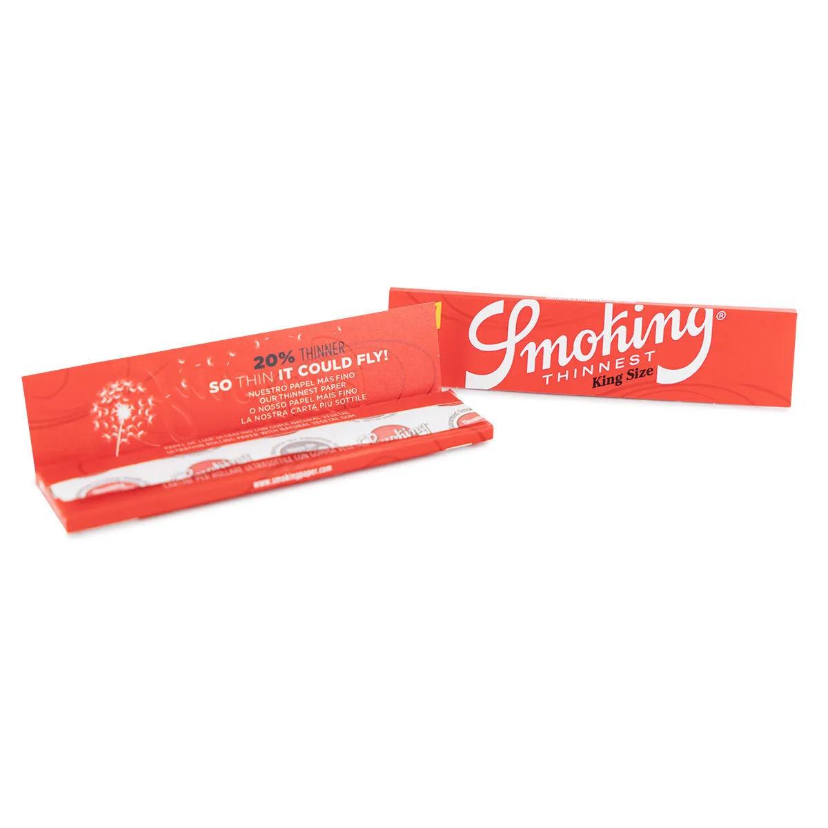Smoking Thinnest Papel de Liar King Size