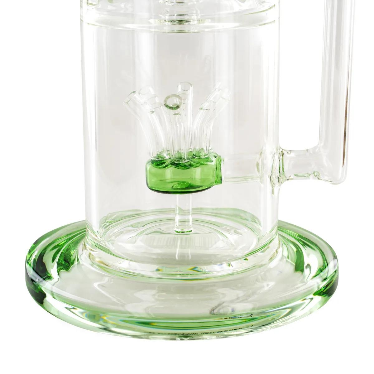 Bong con percolador sprinkler cube 14'' (Tsunami Glass)